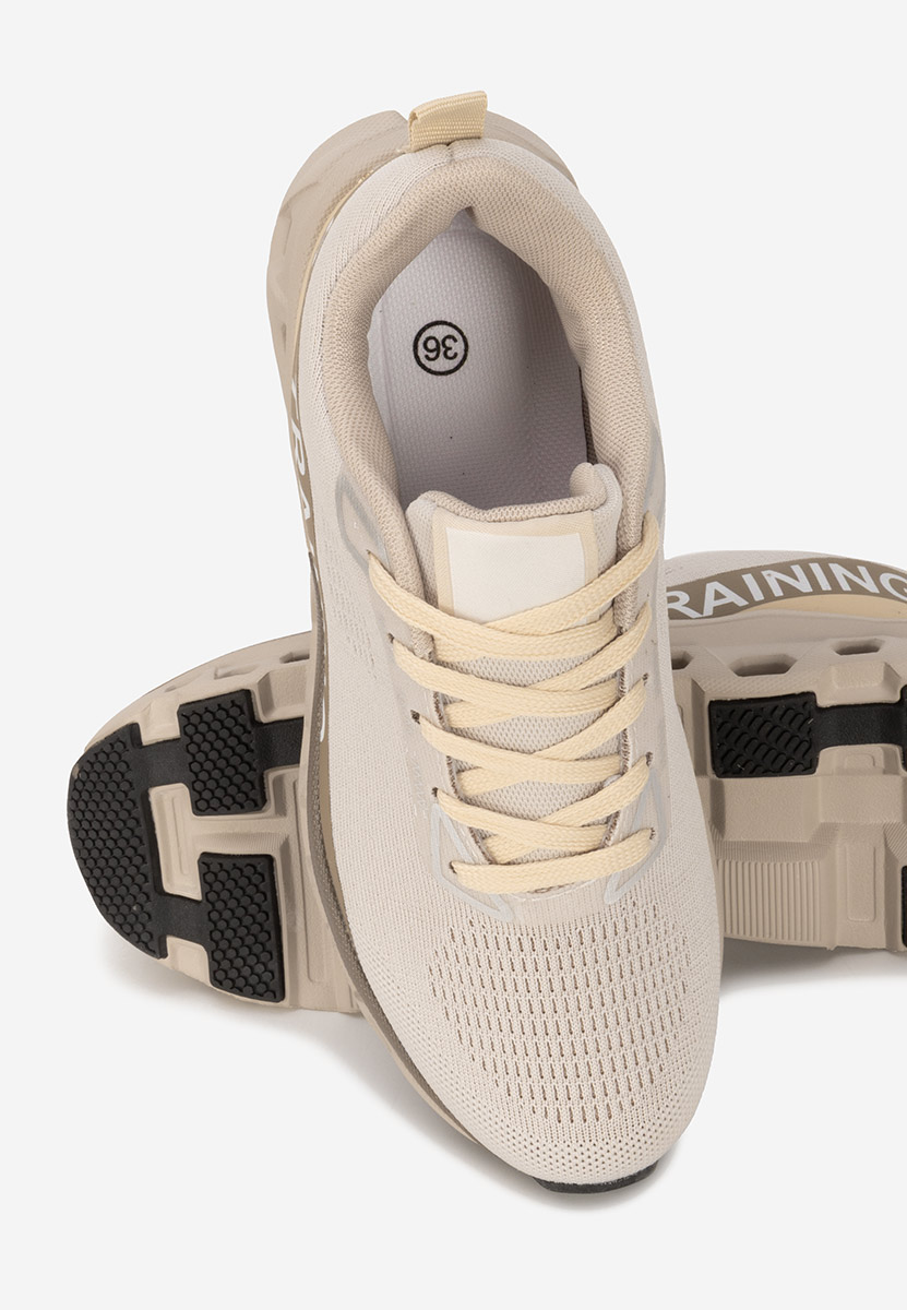 Turinia khaki telitalpú platform sneaker