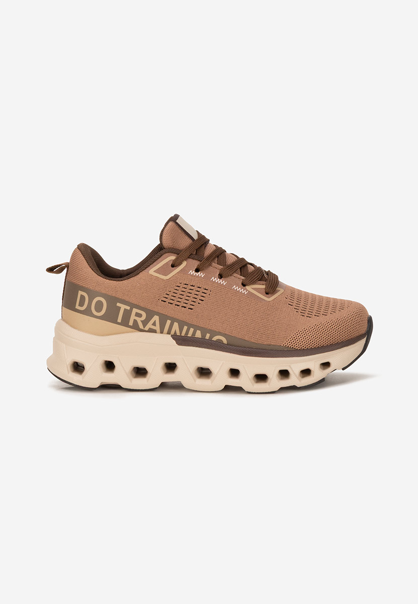 Turinia barna telitalpú platform sneaker