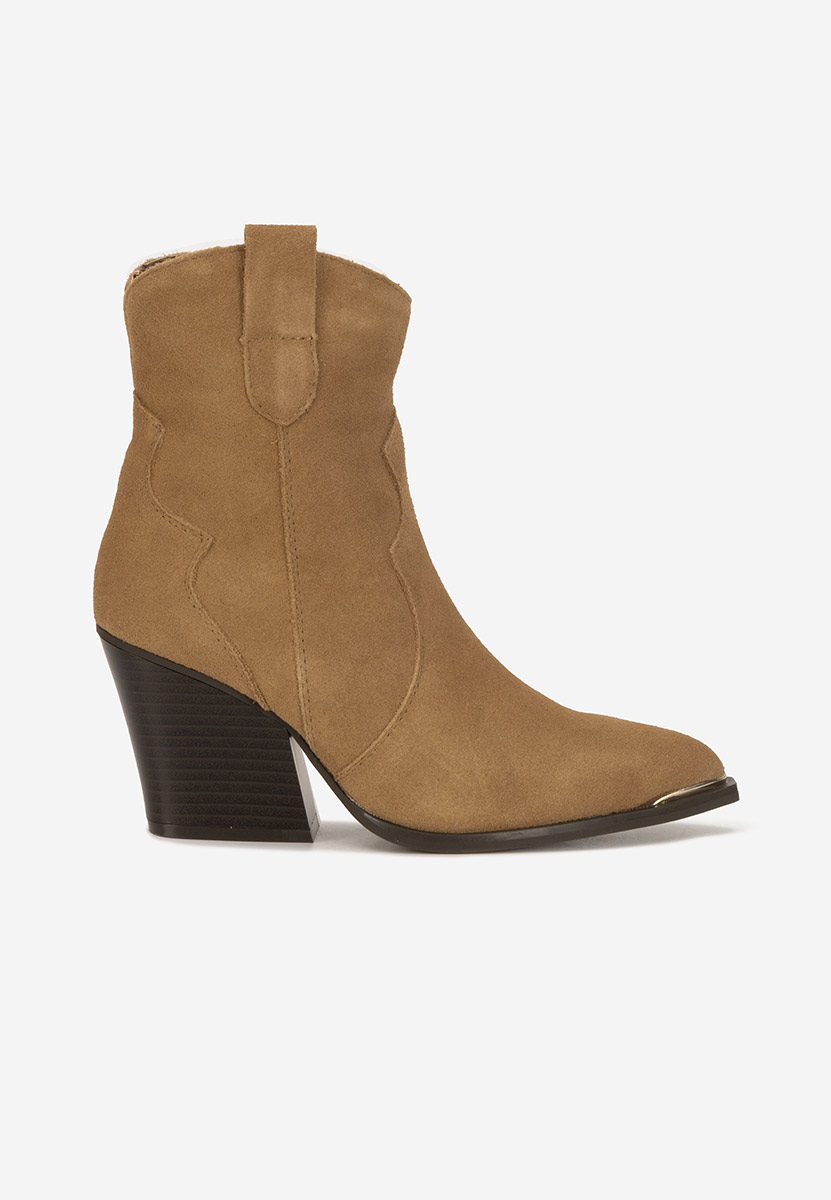 Dacienia khaki cowboy csizma
