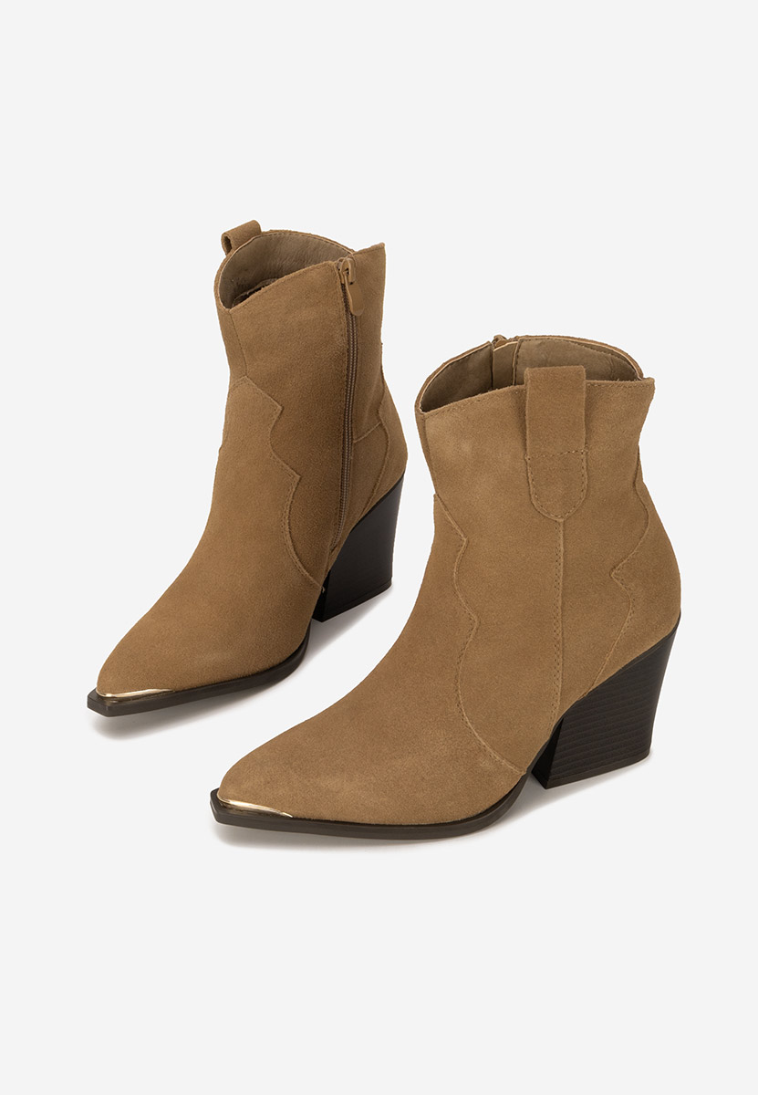 Dacienia khaki cowboy csizma