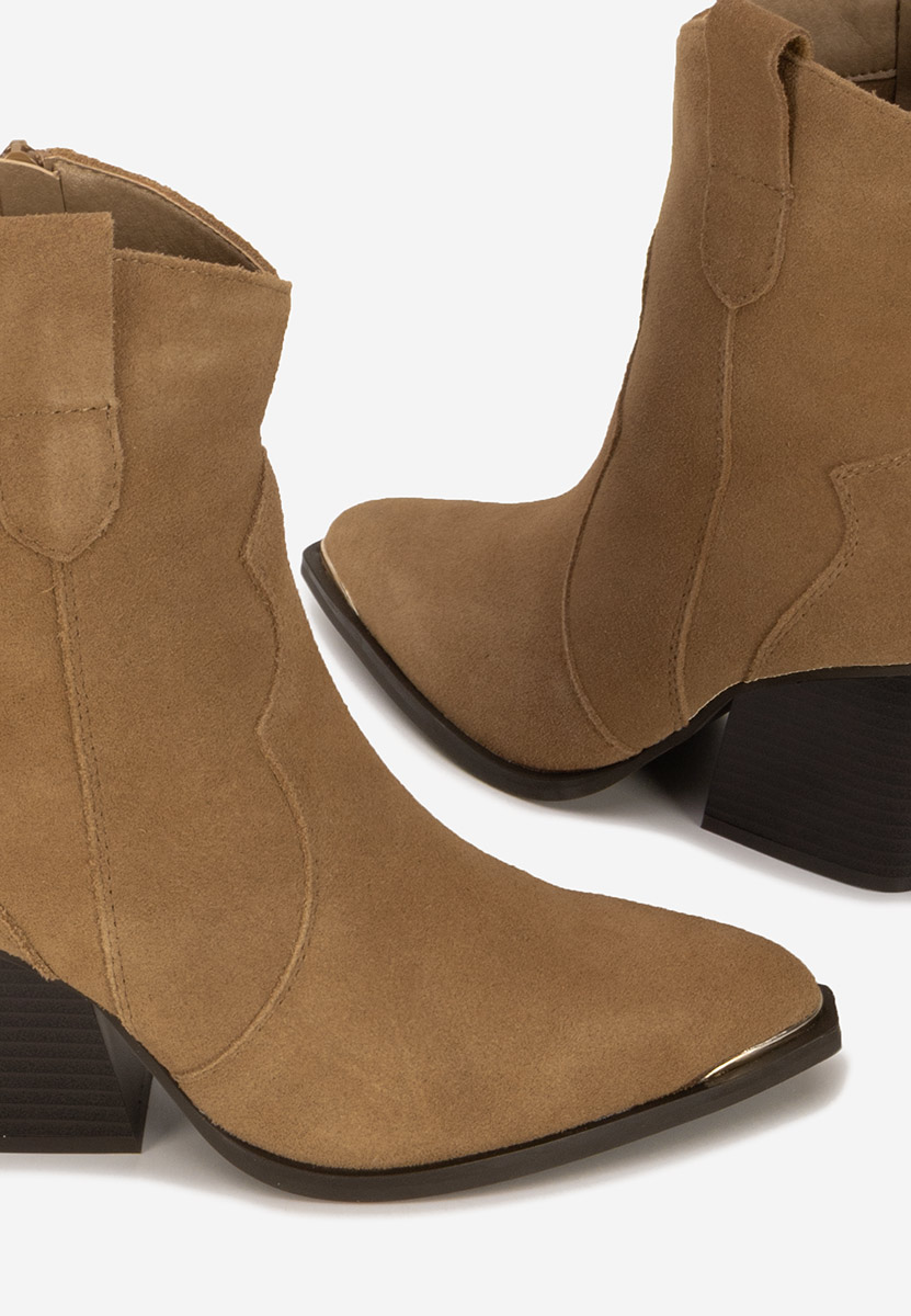 Dacienia khaki cowboy csizma