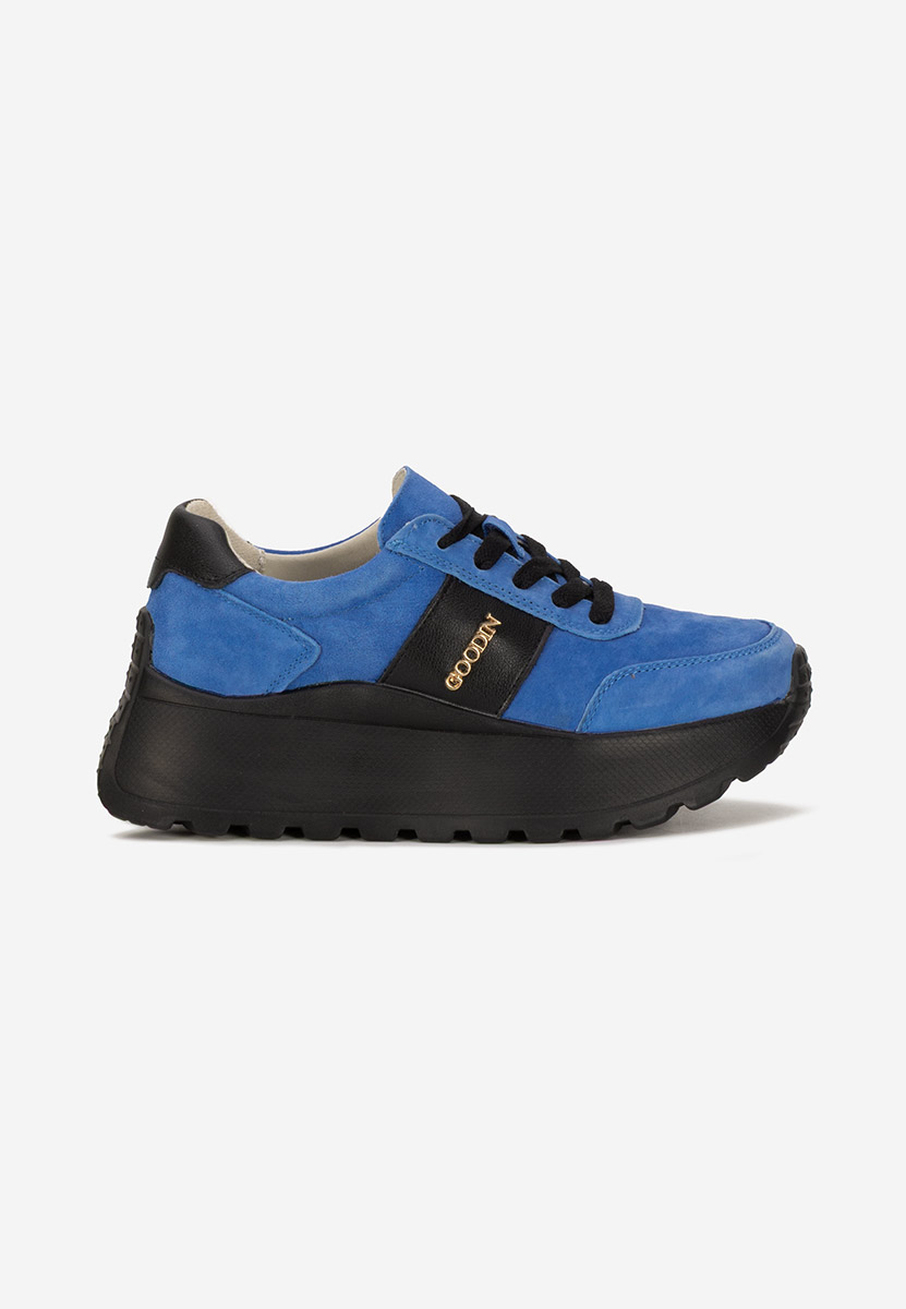 Densia v2 kék telitalpú platform sneaker