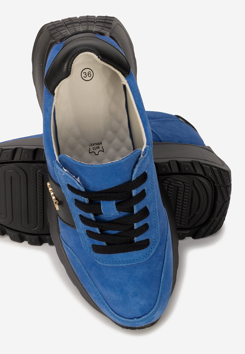 Densia v2 kék telitalpú platform sneaker