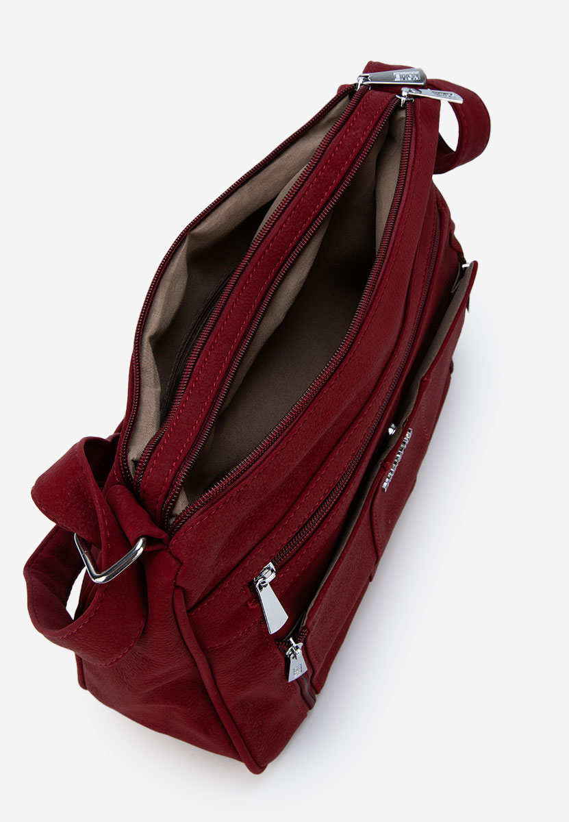 Crossbody senoria bordó női táska