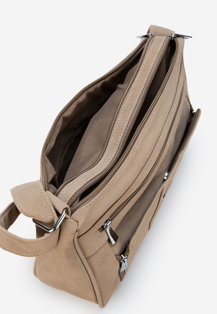 Crossbody senoria bézs női táska