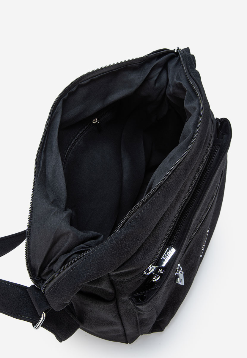 Crossbody mubleya fekete női táska