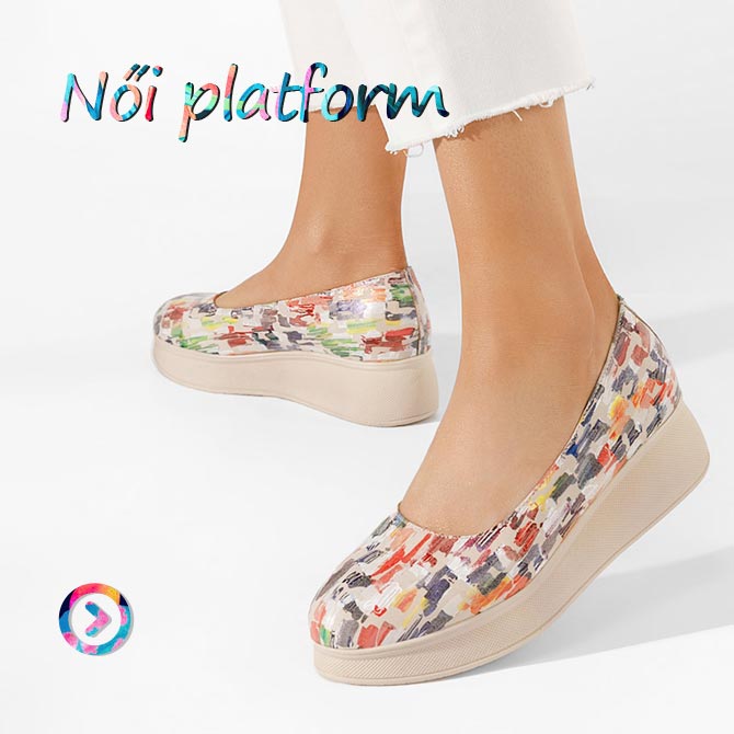 Női platform cipő