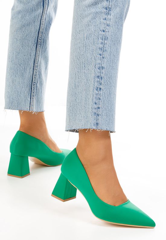 Calisie zöld félcipő, Méret: 41 - Zapatos