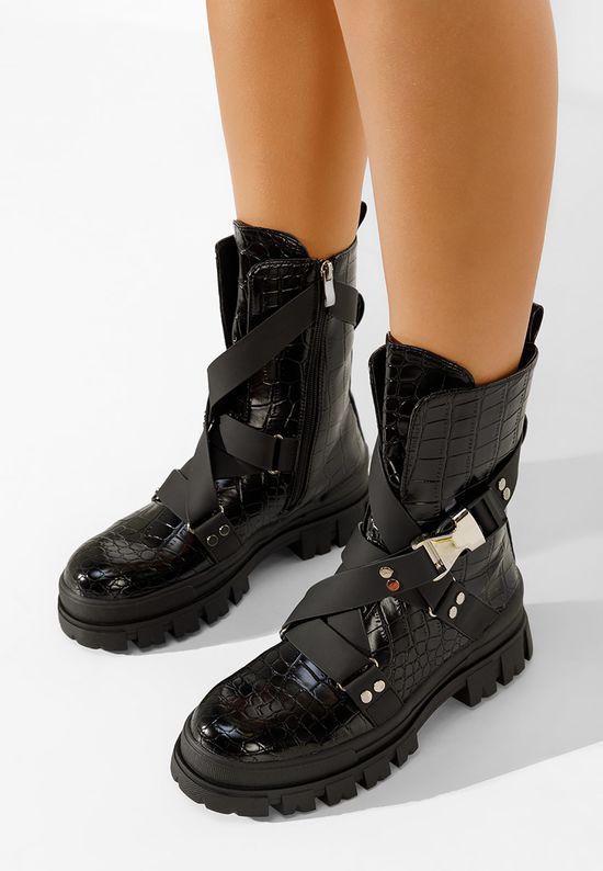 Malagon v2 fekete női bakancs, Méret: 40 - Zapatos