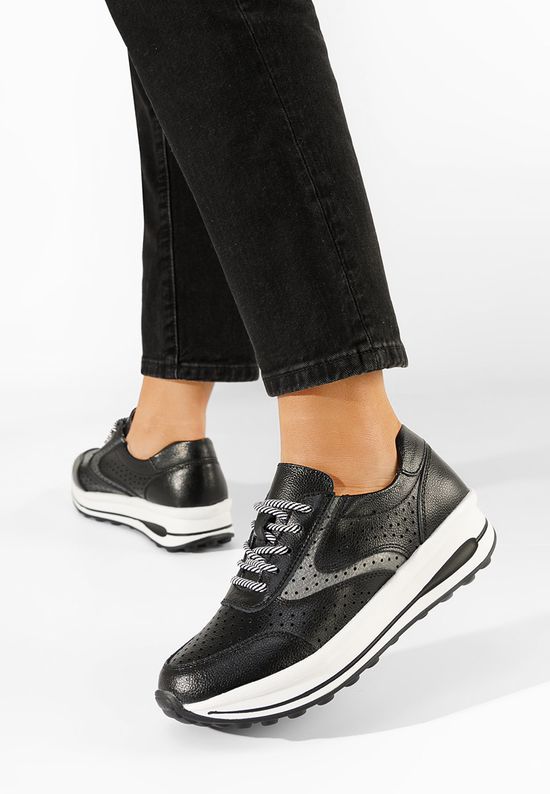 Anemona fekete női sneakers, Méret: 40 - Zapatos