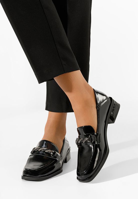 Vera fekete női mokaszín, Méret: 36 - Zapatos