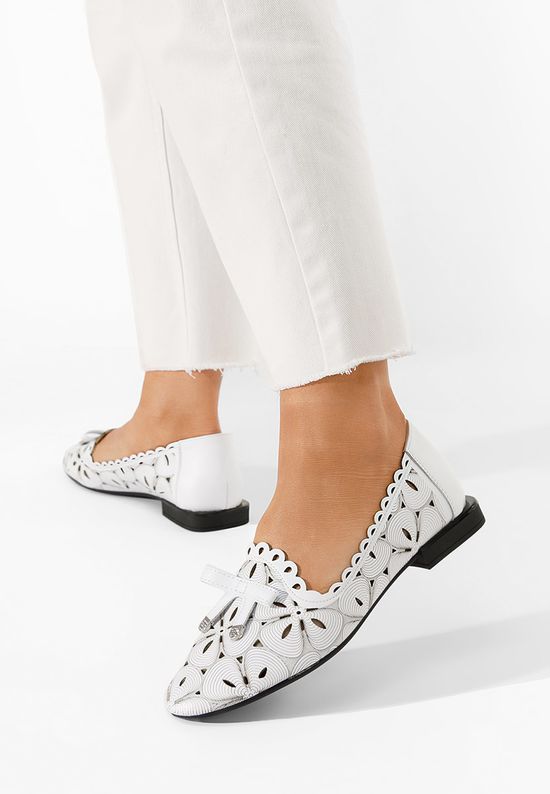 Gradia fehér női mokaszín, Méret: 41 - Zapatos