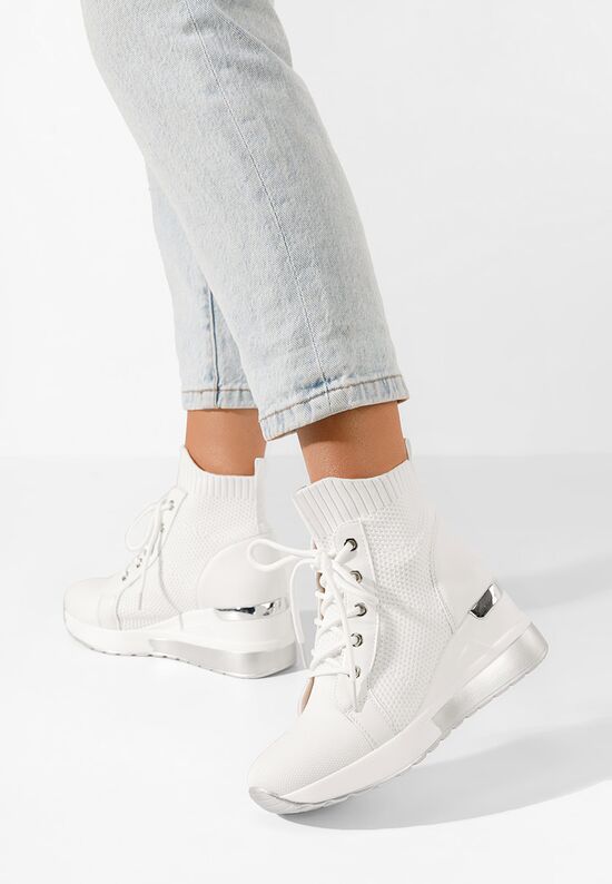 Midian v2 fehér platform sneaker cipő , Méret: 39 - Zapatos